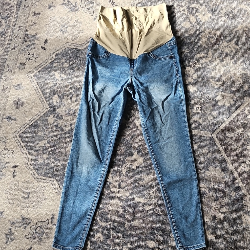 Maternity Blue Women's Jeans